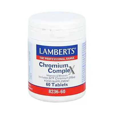 Cromo complex 60tabs, Lamberts