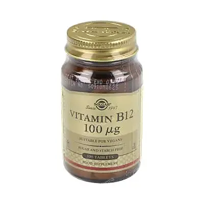 Vitamina b12 cien mcg 100solga, Solgar