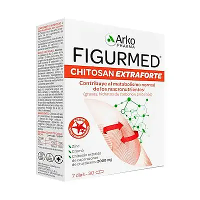 Arkodiet chitosan extra forte 500 mg 30 cápsulas, Arkopharma