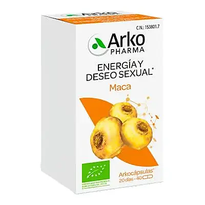 Maca BIO 40 arkocápsulas, Arkopharma