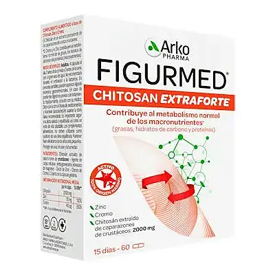 Arkodiet chitosan extra forte 500 mg 60 cápsulas, Arkopharma