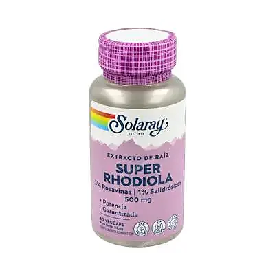 Super rhodiola 60 cápsulas, Solaray