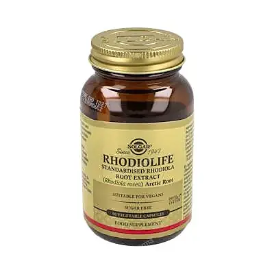 RODIOLA-raíz-/rhodiola rosea 60 cápsulas vegetales, Solgar