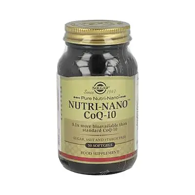 Nutri-nano+q10 50 cápsulas, Solgar