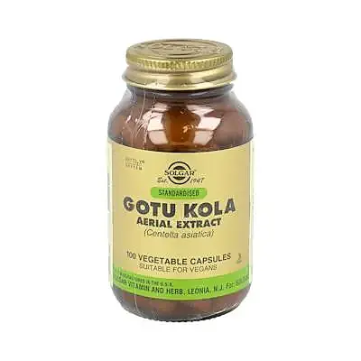 Gotu kola sfp (centella asiatica) 100 cápsulas, Solgar