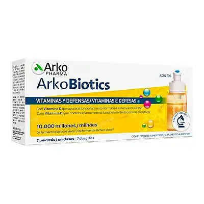 Arkobiotics vitaminas y defensas adultos 7 uds., Arkopharma