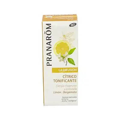 Cítrico tonificante aceite difusion BIO 30 ml, Pranarom