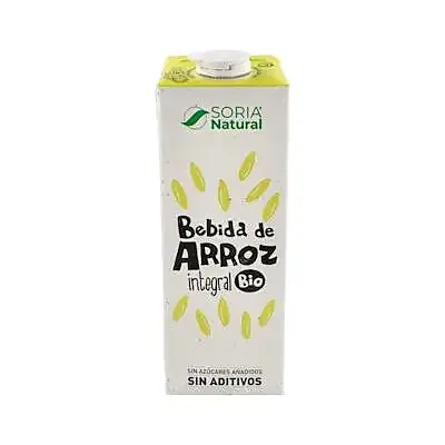 Bebida vegetal de arroz sin gluten BIO 1 l, Soria Natural