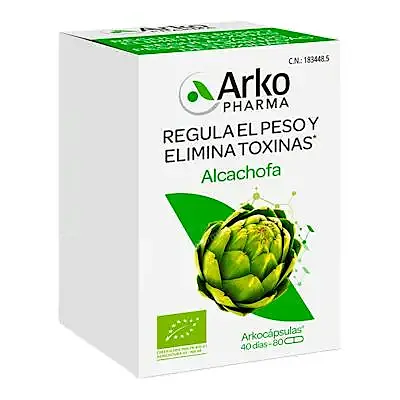 Alcachofa BIO 80 arkocápsulas, Arkopharma