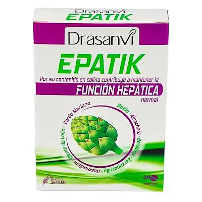 Epatik detox 30 comprimidos, Drasanvi