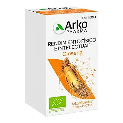Ginseng BIO 45 arkocápsulas, Arkopharma