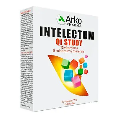 Intelectum study 30 cápsulas, Arkopharma
