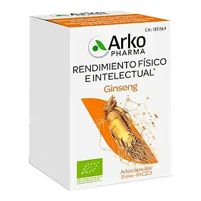 Ginseng BIO 84 arkocápsulas, Arkopharma