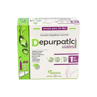 Depurpatic 20 ampollas, Pinisan