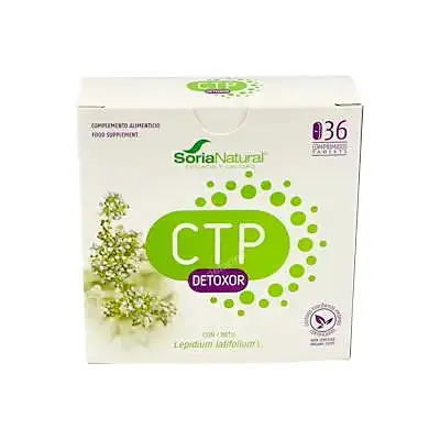 Ctp detoxor 36 comprimidos, Soria Natural