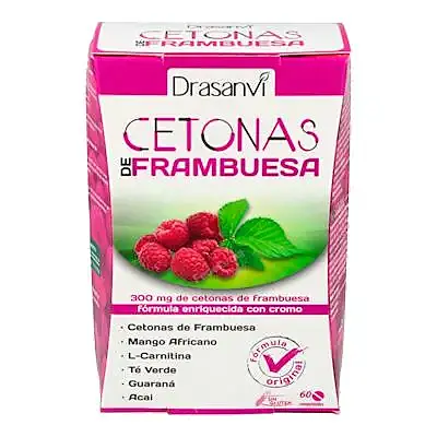 Ketones raspberry 60 cápsulas, Drasanvi