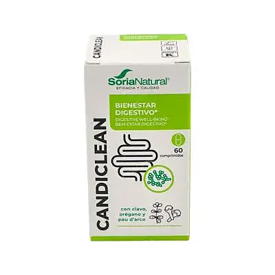 Candiclean 1000 mg 60 comprimidos, Soria Natural