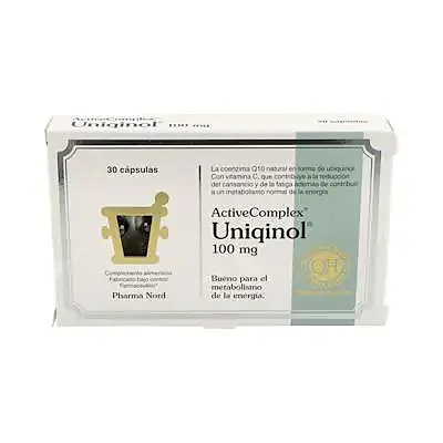 Active complex uniquinol 100 mg qh 30 cápsulas, Pharma Nord
