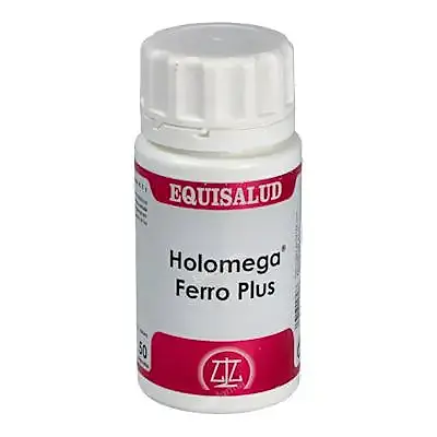 Holomega ferro plus 180 cápsulas, Equisalud