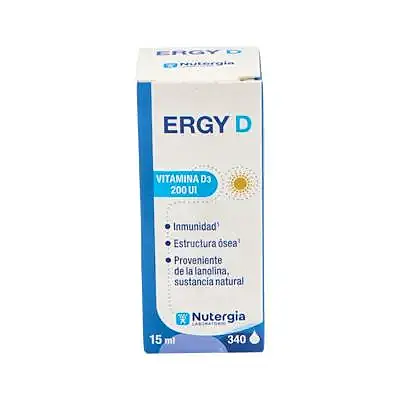 Ergy-d vita d 15 ml, Nutergia
