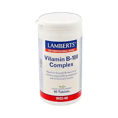 Vitamina b100 60 comprimidos, Lamberts