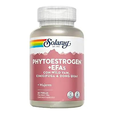 Phytoestrogen +efas 60 perlas, Solaray