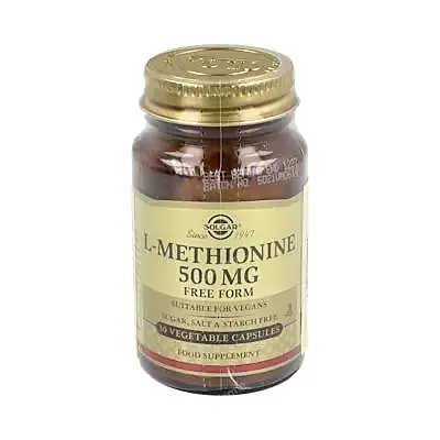 L-metionina 500 mg 30 cápsulas, Solgar