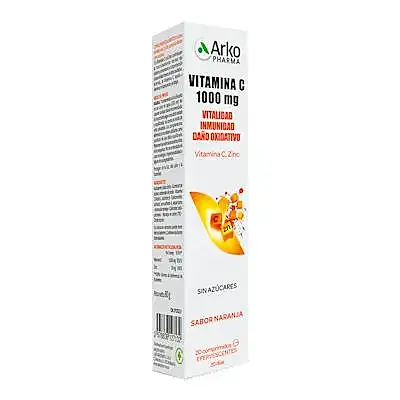 Arkovital vitamina c 1000 mg 20 comprimidos efervescentes, Arkopharma