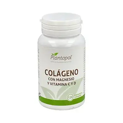 Colágeno+mg+vt. c, d plantapol 120 comprimidos, Planta Pol