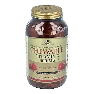 Vitamina c frambu 90 cápsulas, Solgar