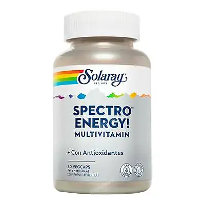 Spectro energy vegetal 60 cápsulas, Solaray
