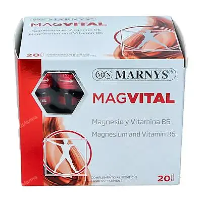 Magvital 20 viales, Marnys