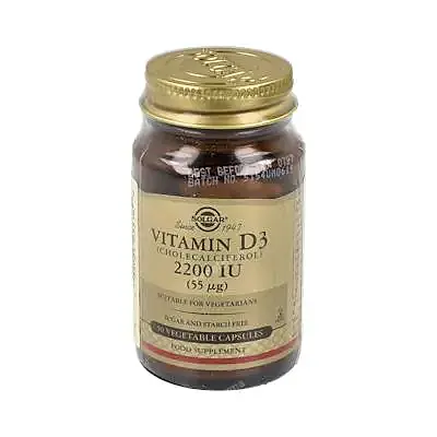 Vitamina d3 2200 50 cápsulas, Solgar