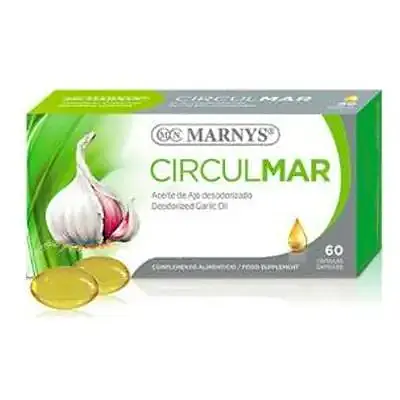 Circulmar (aceite de ajo) 60 perlas, Marnys