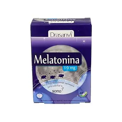 Melatonina 1.9 mg 60 cápsulas, Drasanvi