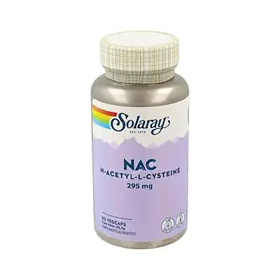 Nac 295 mg 60 cápsulas vegetales, Solaray