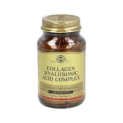 Collagen hyaluronic acid complex 30tb, Solgar