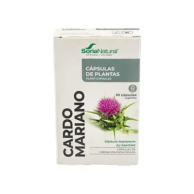 Cardo mariano 30 cápsulas, Soria Natural