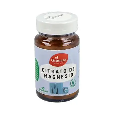 Mg 500 (citrato de magnesio) 60 comprimidos, El Granero