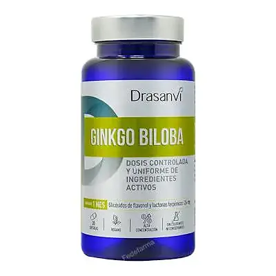 Ginkgo biloba nutrabasicos 30 cápsulas, Drasanvi