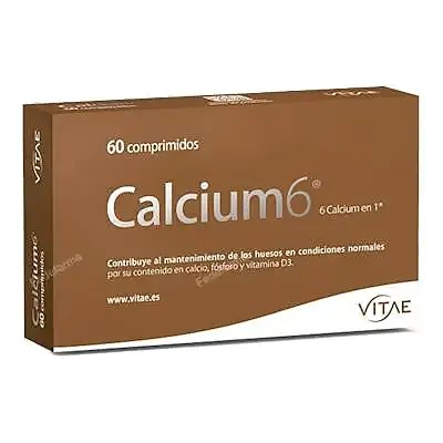 CALCIUM6 60 comprimidos, Vitae