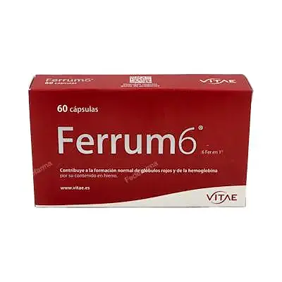 FERRUM6 60 cápsulas, Vitae