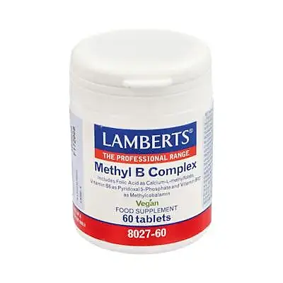 Methyl b complex 60 comprimidos, Lamberts