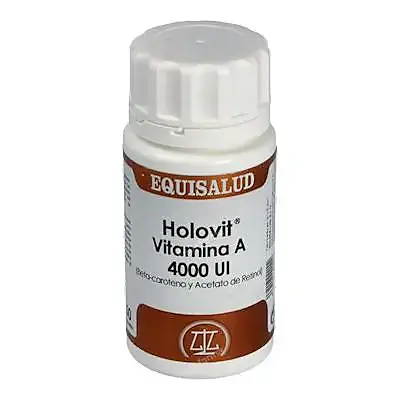 Holovit vitamina a 4000UI 50 cápsulas, Equisalud