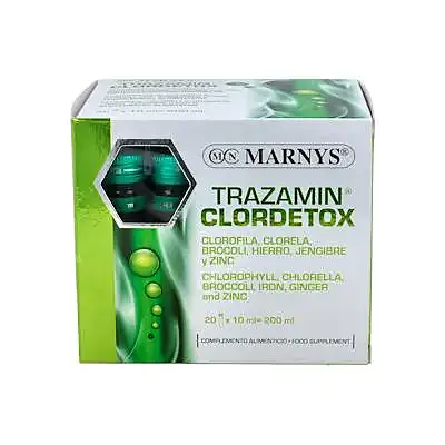 Trazamin clorodetox 20 viales, Marnys