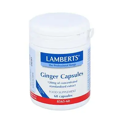 Jengibre 60 cápsulas, Lamberts