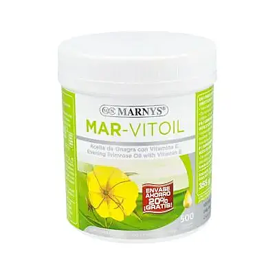 Aceite de onagra (mar-vitoil) 500 mg 500 perlas, Marnys