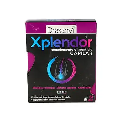 Xplendor capilar 24 cápsulas, Drasanvi