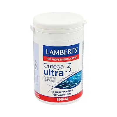 Omega 3 ultra 1300 mg 60 cápsulas, Lamberts