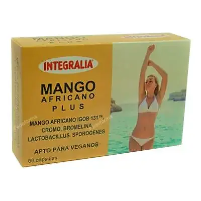 Mango africano plus 60 cápsulas, Integralia